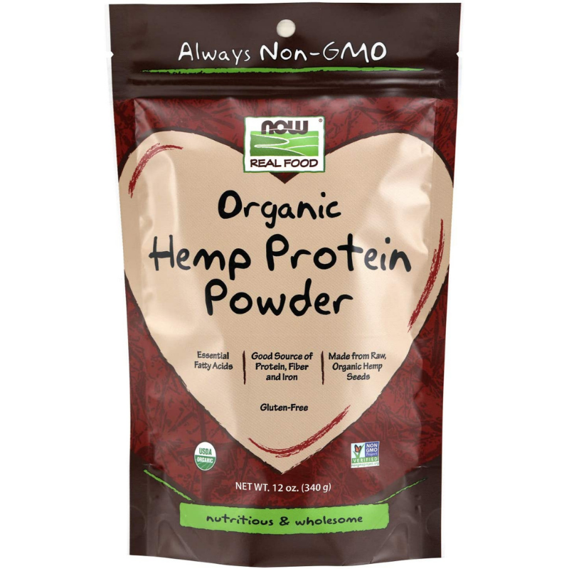 NOW Foods, Certified Organic Hemp Protein Powder, Essential Fatty Acids