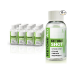 KetoneAid Ketone Shot | Ketone Ester Energy | No Sugar, No Caffeine (12 Count)
