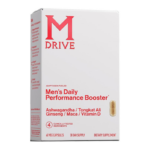 Mdrive Men's Daily Performance Complex Support Supplement for Men - Ashwaghanda, Tongkat Ali, Ginseng, Maca & Vitamin D, 60 Capsules, 30 Day Supply