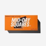 Mid-Day Squares Peanut Butta Protein Chocolate Bars, 1.16 Oz each, 2 Packs (24 Squares) | Made with Real Chocolate, 6g Plant Protein, 4g Fiber, Gluten Free, Plant-Based - Image 2