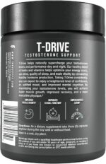 InnoSupps : T-Drive | Testosterone Booster | Amplify Muscle Growth | KSM-66 Ashwagandha, Boron, Fenugreek | 90 Capsules - Image 2