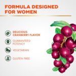 Align Probiotic, Women's Dualbiotic, Womens Probiotic Gummies, Prebiotics and Probiotics for Women, with Cranberry for Urinary Tract Health*, Cranberry Flavor, 50 Gummies - Image 3