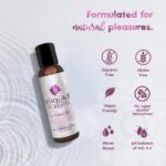 Sliquid Organics Water-Based Lube, Travel Size - Aloe Vera Leaf Infused with Organic Oils & Botanicals, Natural Lubricating Gel for Women/Men/Couples, Unscented, 2 Fl Oz - Image 4