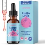 JoySpring LingoLeap – Liquid Kids Formula with Zeolite Clinoptilolite, Methylated B12 & Vitamin D3 | Gentle Daily Support for Kids’ Wellness | Ages 3+ | (1fl oz) 30 Servings