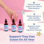 JoySpring LingoLeap – Liquid Kids Formula with Zeolite Clinoptilolite, Methylated B12 & Vitamin D3 | Gentle Daily Support for Kids’ Wellness | Ages 3+ | (1fl oz) 30 Servings - Image 2