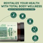 Natural Rems Sea Moss Gummies 16-in-1 - Ashwagandha Black Seed Oil Bladder Wrack Turmeric Vitamin C & D3 with Manuka Burdock Root Dandelion Yellow Dock Elderberry Apple Cider Vinegar (Green Apple) - Image 3