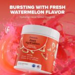 Rosabella Electrolyte Drink Powder – Watermelon – Sugar-Free Hydration Drink Mix – Electrolytes Powder with Sodium, Potassium, Magnesium, Calcium – Travel Jar – 30 Servings (5.6 oz) - Image 4