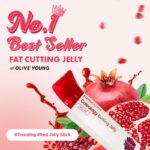 FOODOLOGY Coleology Cutting Stick Jelly – Supports Appetite Suppressant, Boost Metabolism & Control Cravings, Garcinia Cambogia HCA, Chia Seeds, Pomegranate Flavor Korean Supplement – 10 Sachets - Image 2