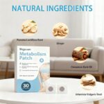Metabolism Patches upgraded natural ingredient body patch, suitable for both men and women, A box of 30 tablets. - Image 3
